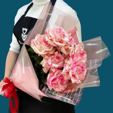 Букет французских роз Призма