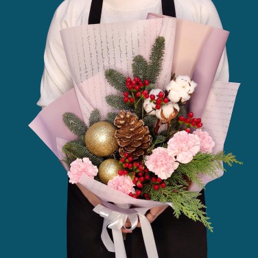 Зимний букет Очарованная