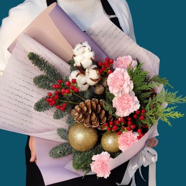 Зимний букет Очарованная