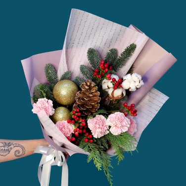 Зимний букет Очарованная