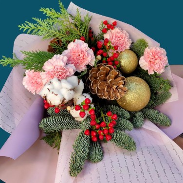 Зимний букет Очарованная