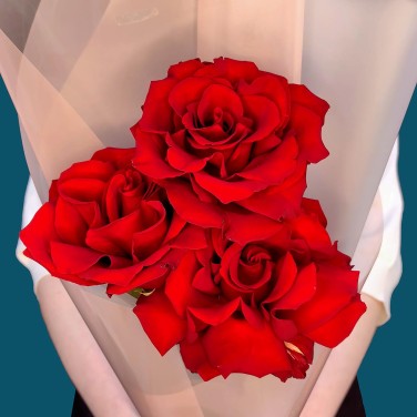 Может быть букет из красных роз
