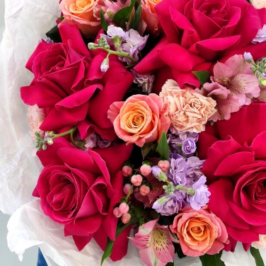 Десертное вино букет прекрасных французских роз