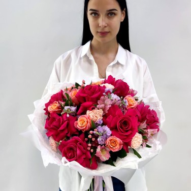 Десертное вино букет прекрасных французских роз