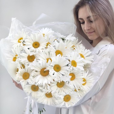 Ромашковая мечта в белом