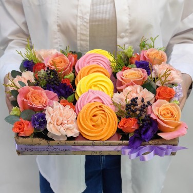 Очарованная сладость с цветами