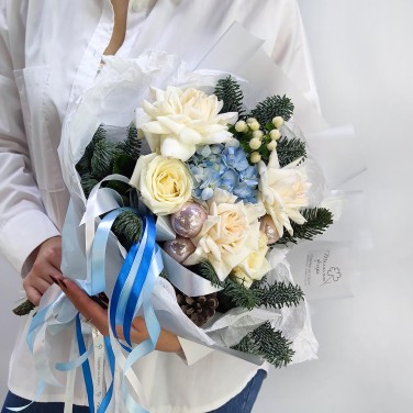 Зимний сон с ароматными розами