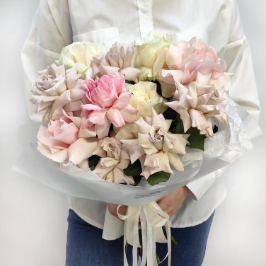 Сладостный букет французских роз