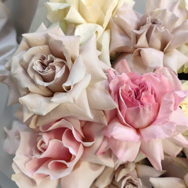 Сладостный букет французских роз