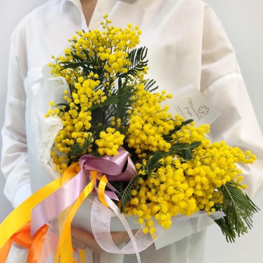 Золото небес букет мимозы S