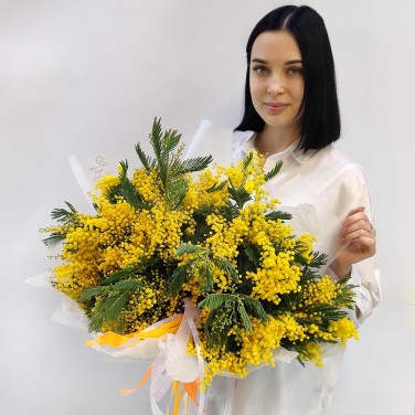 Золото небес букет мимозы M