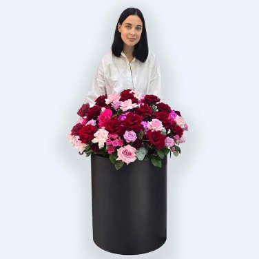 Огромная композиция в коробке Впечатление