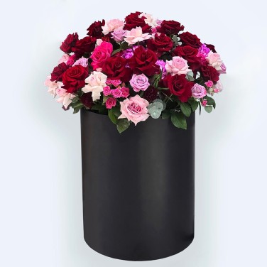 Огромная композиция в коробке Впечатление