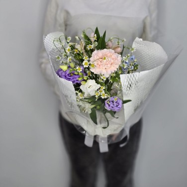 Летние встречи букет из полевых цветов