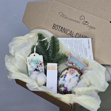 Зимний подарочный набор Ароматное послание в кокосе