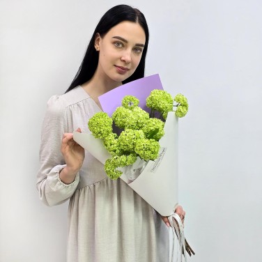 Зеленое очарование букет весенний