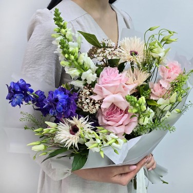 Нежная душа букет летних цветов