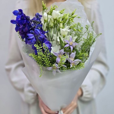 Вечерний бриз букет летних цветов