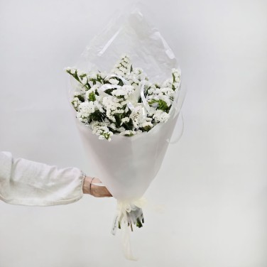 Белоснежные грезы букет статицы