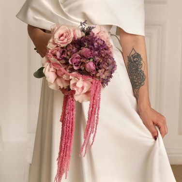 Оригинальный свадебный букет