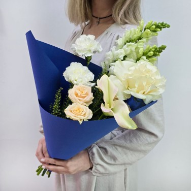 Интуиция букет из белых цветов