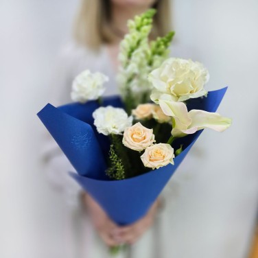 Интуиция букет из белых цветов