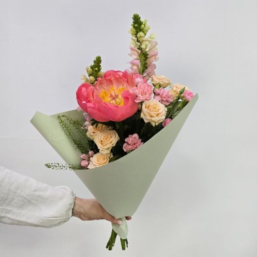 Авторский букет Нежное сердце