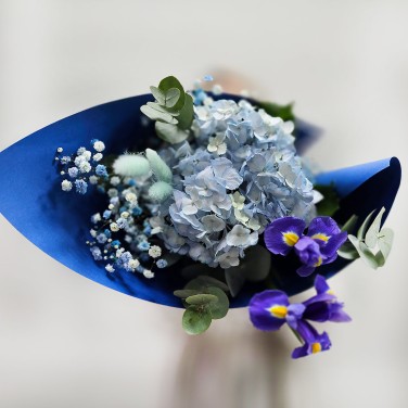 Букет комплимент Голубое облако