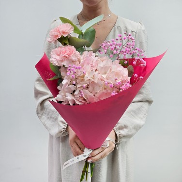 Букет комплимент Розовое облако