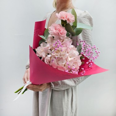 Букет комплимент Розовое облако
