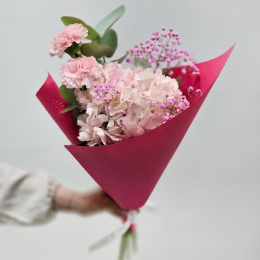 Букет комплимент Розовое облако