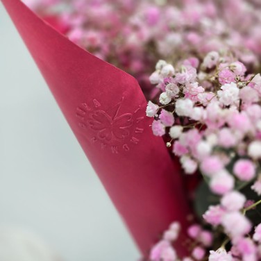 Букет гипсофил Розовая нежность