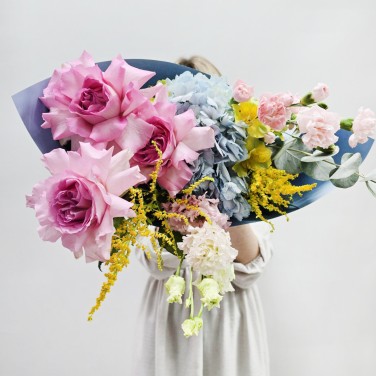 Букет авторский Летний шёпот волны