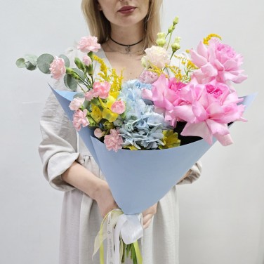 Букет авторский Летний шёпот волны