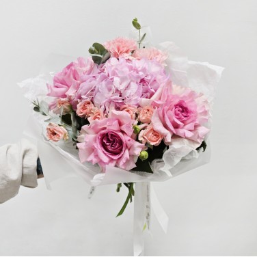 Авторский букет Розовая мелодия