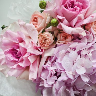 Авторский букет Розовая мелодия