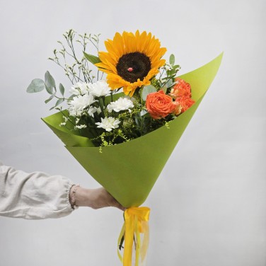 Букет комплимент Скоро в школу