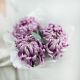 Моно букет хризантем Лиловый сон