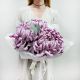 Моно букет хризантем Лиловый сон