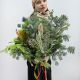 Букет зимний домашний из разной хвои