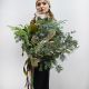 Букет зимний домашний из разной хвои
