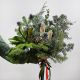 Букет зимний домашний из разной хвои