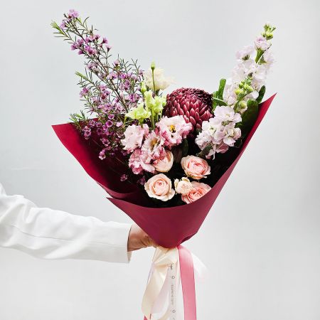 Стильная осень в бордовых тонах