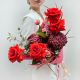 Букет с хризантемой бургунди Укрощение строптивой