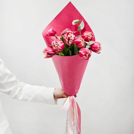 Тюльпанчики тебе монобукет