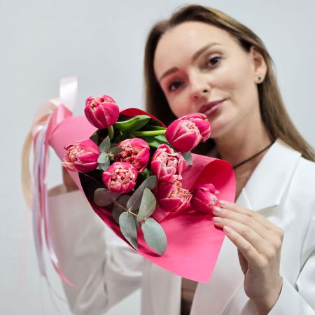 Тюльпанчики тебе монобукет