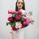Обольщение букет пионовидных роз