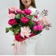 Обольщение букет пионовидных роз