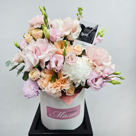 Коробка с цветами Любимой маме