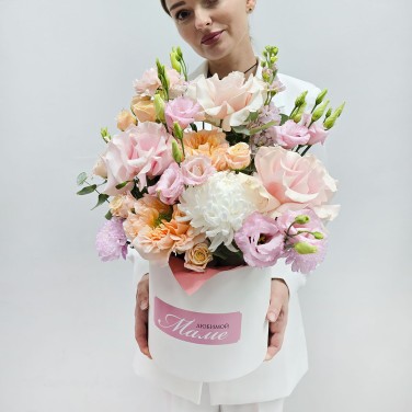 Коробка с цветами Любимой маме